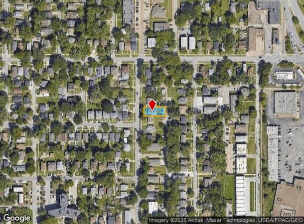 817 N 48Th St, Omaha, NE Parcel Map