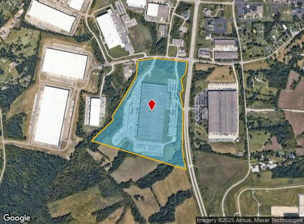  3675 N Bend Rd, Hebron, KY Parcel Map
