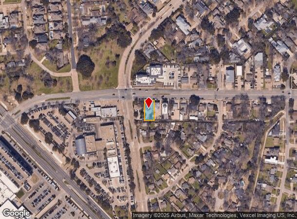  4236 W Lovers Ln, Dallas, TX Parcel Map