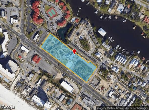 8602 Thomas Dr, Panama City, FL Parcel Map