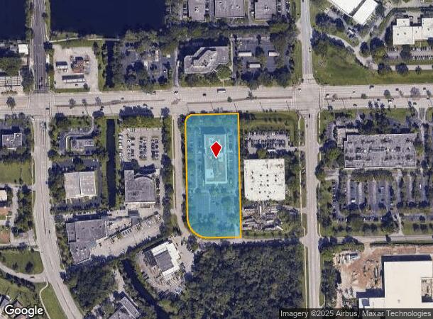  2200 W Commercial Blvd, Fort Lauderdale, FL Parcel Map