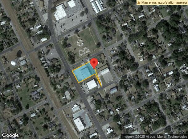  1210 N Washington St, Beeville, TX Parcel Map