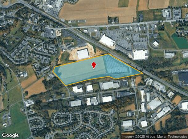  Timber Rd, Morgantown, PA Parcel Map