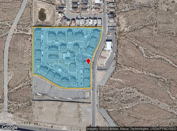  2021 Bluff Creek St, El Paso, TX Parcel Map