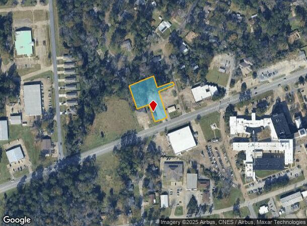  1404 W Frank Ave, Lufkin, TX Parcel Map