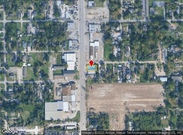  8214 Jensen Dr, Houston, TX Parcel Map