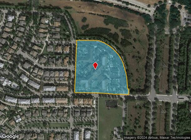  1031 Community Dr, Jupiter, FL Parcel Map