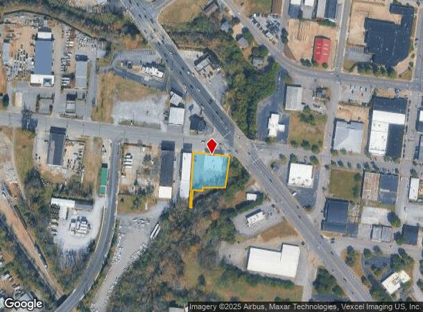  517 W Main St, Murfreesboro, TN Parcel Map