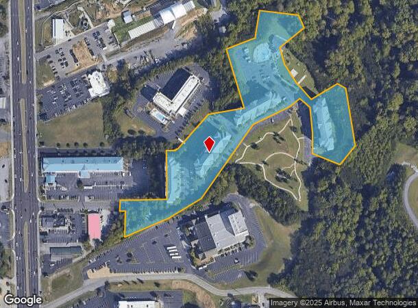  124 Plaza Dr, Pigeon Forge, TN Parcel Map