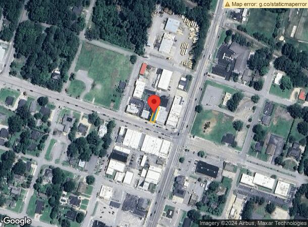  22 W Front St, Lillington, NC Parcel Map