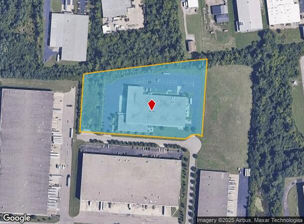  9220 Glades Dr, West Chester, OH Parcel Map