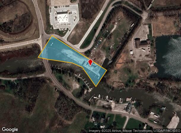  6647 Waters Edge Dr, Monroe, MI Parcel Map
