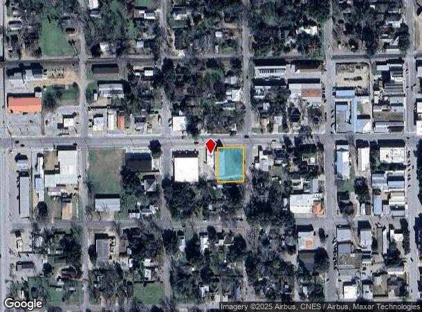 719 Walnut St, Columbus, TX Parcel Map