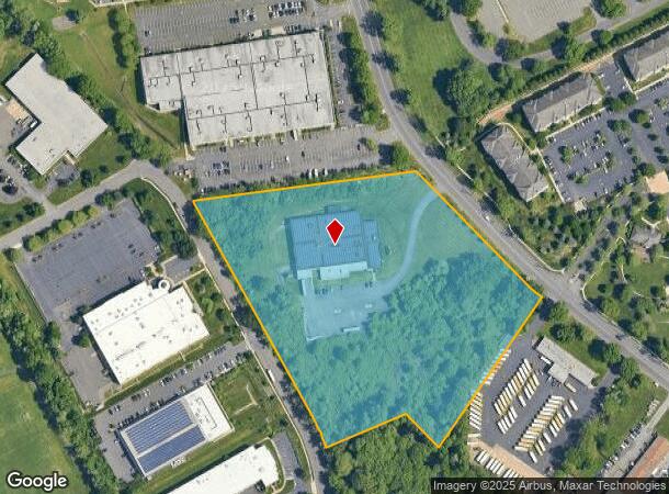 1405 Lower Ferry Rd, Ewing, NJ Parcel Map