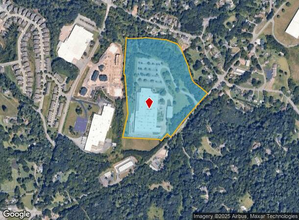  70 Reems Creek Rd, Weaverville, NC Parcel Map