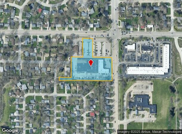  1801 W Kirby Ave, Champaign, IL Parcel Map