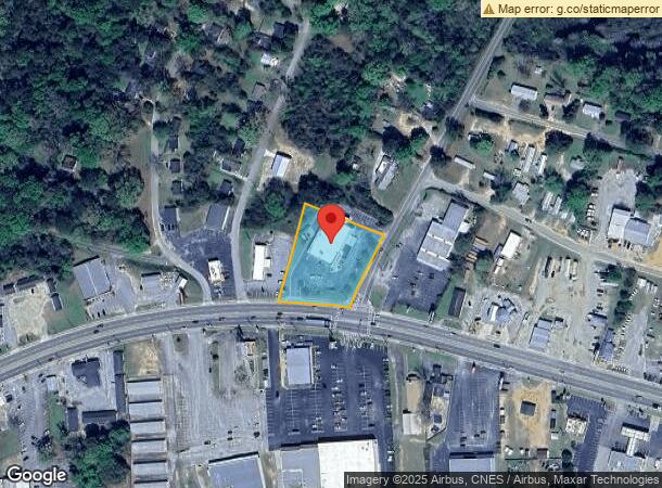  620 Central Dr, East Dublin, GA Parcel Map