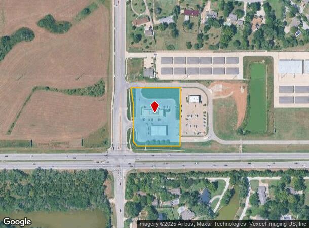 14402 E Kellogg St, Wichita, KS Parcel Map