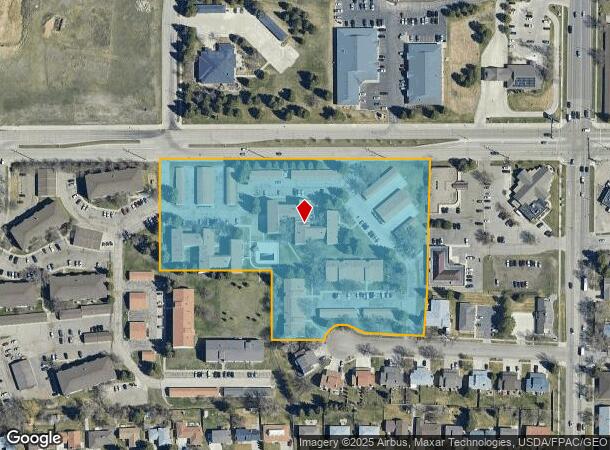 404 W Apollo Ave, Bismarck, ND Parcel Map