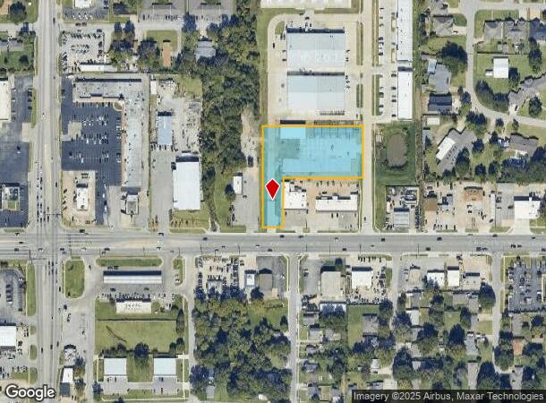  1070 N Birch Ave, Broken Arrow, OK Parcel Map