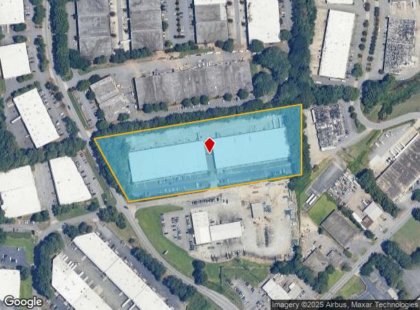  3480 Oakcliff Rd, Atlanta, GA Parcel Map