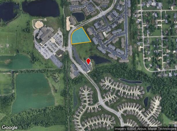  9812 Dawsons Creek Blvd, Fort Wayne, IN Parcel Map