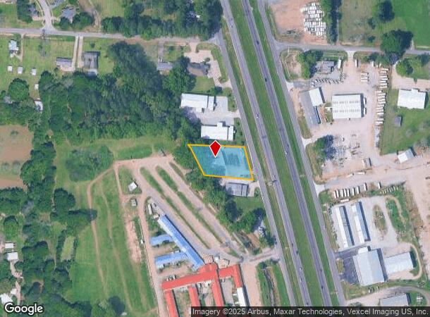 3023 Nw Evangeline Trwy, Lafayette, LA Parcel Map