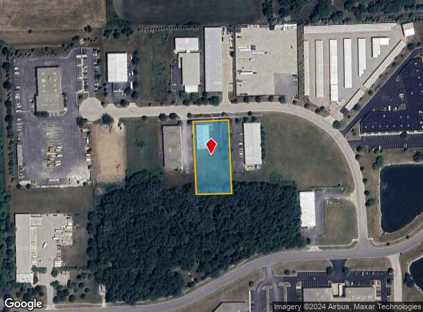  198 Commercial Dr, Yorkville, IL Parcel Map