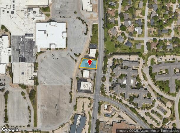  2600 Mall Cir, Fort Worth, TX Parcel Map