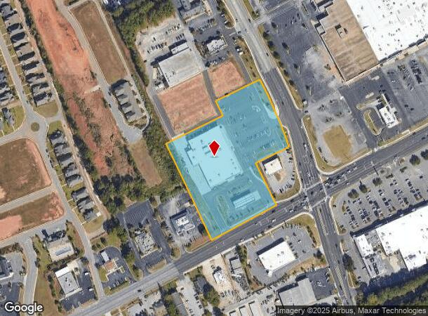 2047 E University Dr, Auburn, AL Parcel Map