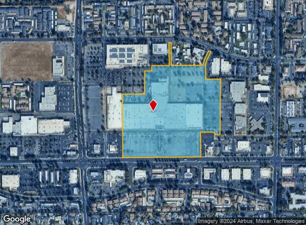  713 Merced Mall, Merced, CA Parcel Map