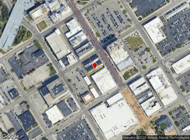  518 S Saginaw St, Flint, MI Parcel Map