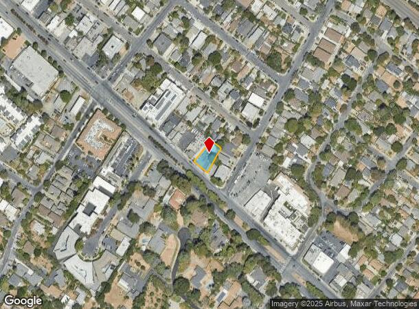  2881 El Camino Real, Redwood City, CA Parcel Map