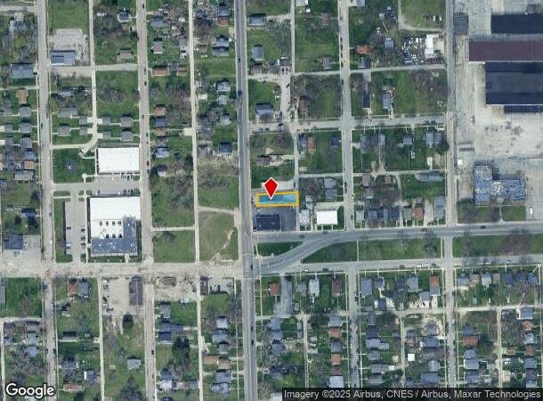  2619 S Anthony Blvd, Fort Wayne, IN Parcel Map