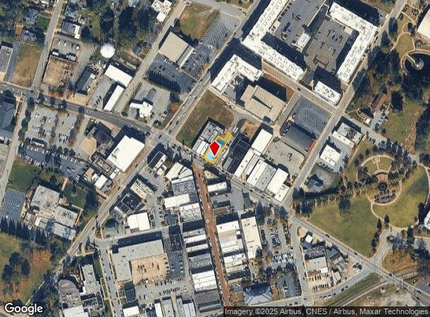  117 E Poinsett St, Greer, SC Parcel Map