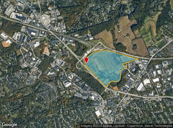 1120 N Pottstown Pike, Exton, PA Parcel Map