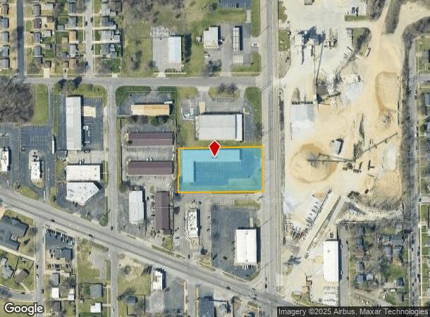  1355 N Bendix Dr, South Bend, IN Parcel Map