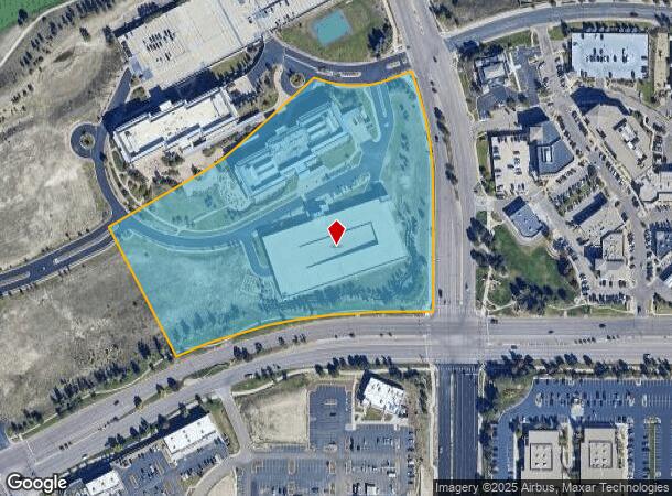  2216 Briargate Pkwy, Colorado Springs, CO Parcel Map