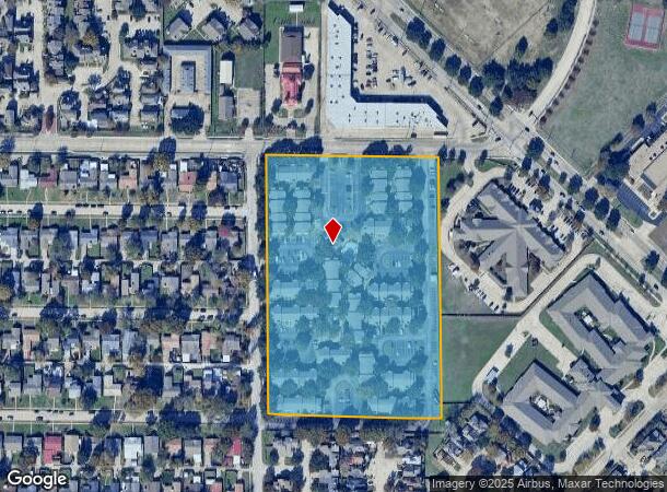 1802 Apollo Rd, Garland, TX Parcel Map