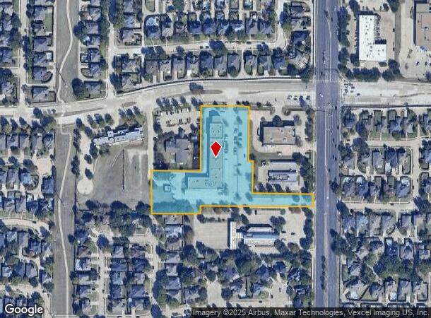  4020 Hedgcoxe Rd, Plano, TX Parcel Map