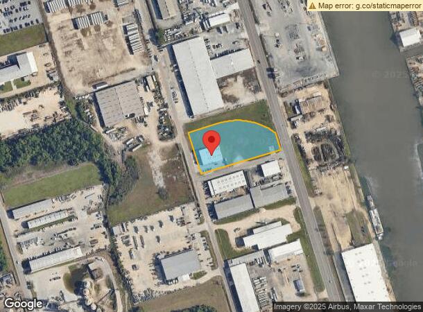  1245 1St Ave, Harvey, LA Parcel Map