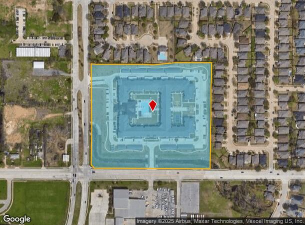 3661 Keller Hicks Rd, Keller, TX Parcel Map