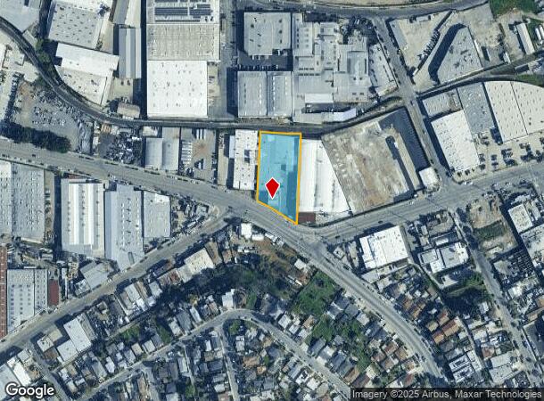 3709 Medford St, Los Angeles, CA Parcel Map
