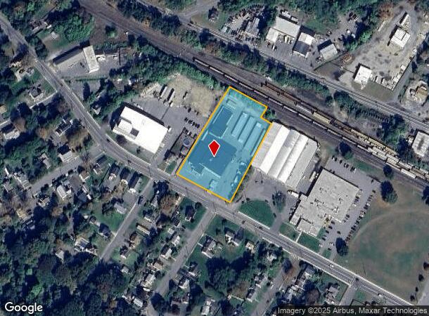  1207 S Main St, Palmer, MA Parcel Map