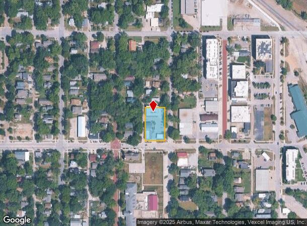 512 E 9Th St, Lawrence, KS Parcel Map