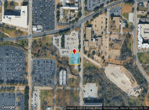 1100 S Pecan St, Arlington, TX Parcel Map