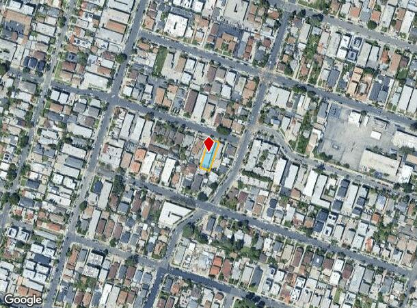  4810 St Elmo Dr, Los Angeles, CA Parcel Map