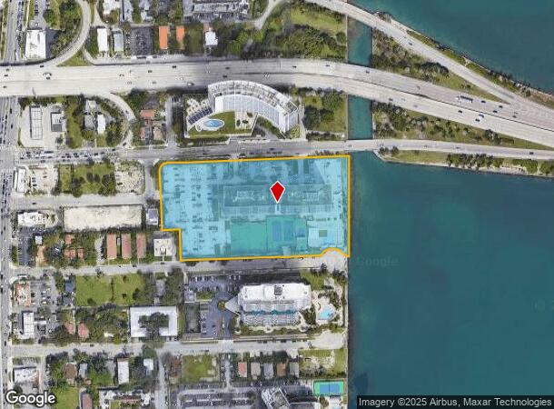  600 Ne 36Th St, Miami, FL Parcel Map