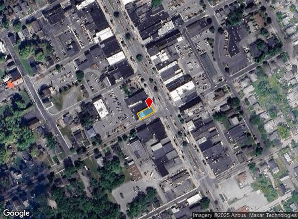 182 S Main St, Canandaigua, NY Parcel Map