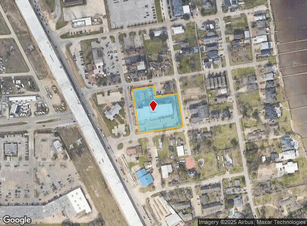 805 Harris Ave, Kemah, TX Parcel Map